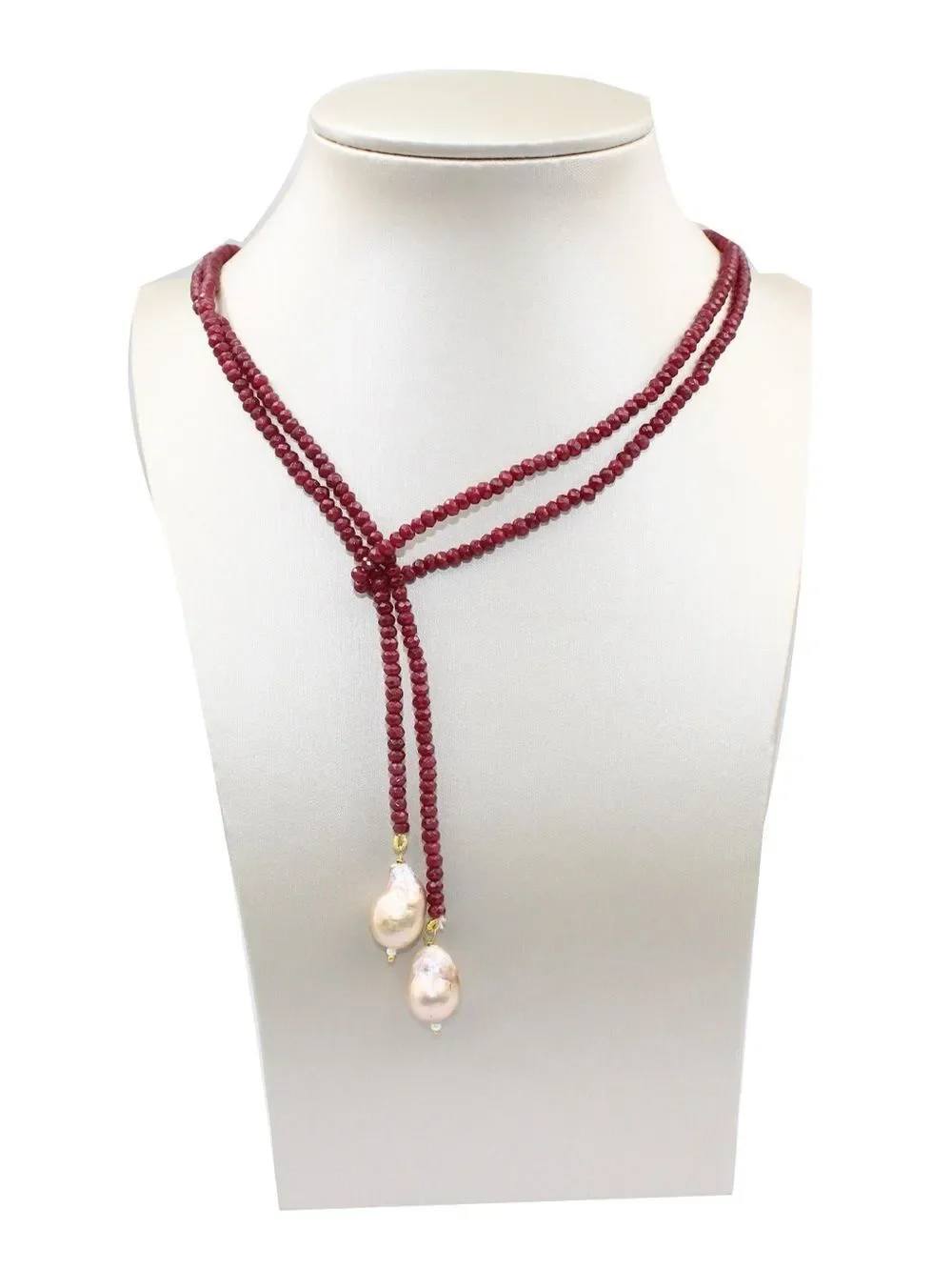 Beaded Lariat Necklace #2694